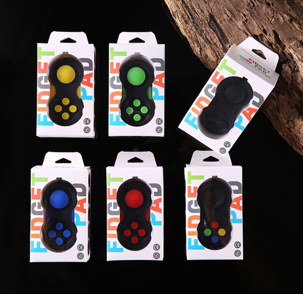 Fidget Pad Second Generation Fidget Cube Hand Shank Adults Kids Game Controllers Magic Fidget Pad Novelty Anxiety Decompression Toys