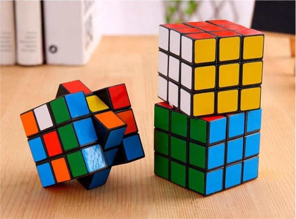 Kids toys 5.5CM 3x3x3 Magic Cube Ultra-smooth Professional Speed Cube Rubik Puzzle Twist Kids Gift Wholesale