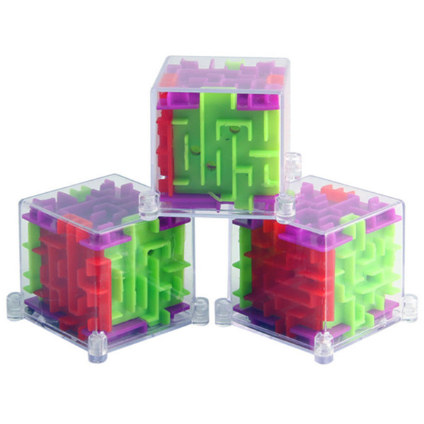 3D Magic Cube Ball Maze Skew Cube Puzzle Toys Early Childhood Educational Toys Intelligence Toys Gift Cube Magicos Game GC536