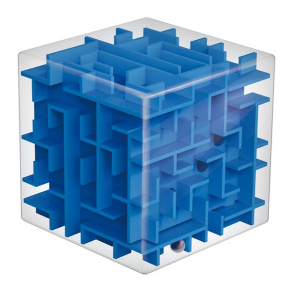 Wholesale- 3D Magic Cube Ball Maze Skew Cube Puzzle Toys Early Childhood Educational Toys Intelligence Toys Gift Cubos Magicos Game