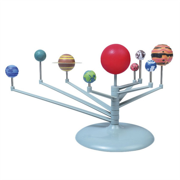 Wholesale- Nine Planet Solar System DIY Painting Toy Science Education Instruction Media