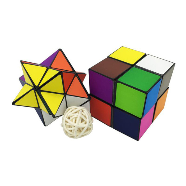 TOP Star Cube Transforming Geometric Puzzle Magic Cube Detachable Infinity Cube 2IN1 Infinity Cubes Fidget Cubes Novelty Decompression Toys