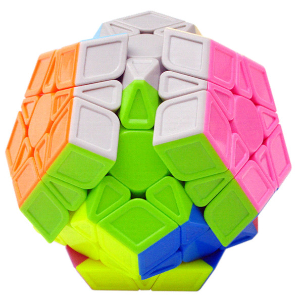 3*3 QiYi's QiHeng Megaminx Magic Cube 3*5*12 Sides Puzzle Cube Toy for Kids 3x5x12 Cubo Megico