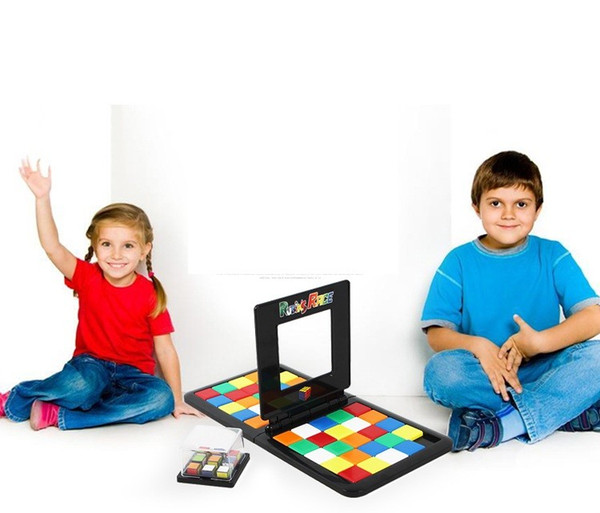 Children magic cube toy Moving colorful magic block game VS magic board parent-child interaction Educational toy kids baby gift