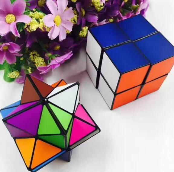 Star Cube Transforming Geometric Puzzle Magic Cube Detachable Infinity Cube 2IN1 Infinity Cubes Fidget Cubes Novelty EDC Decompression Toys!