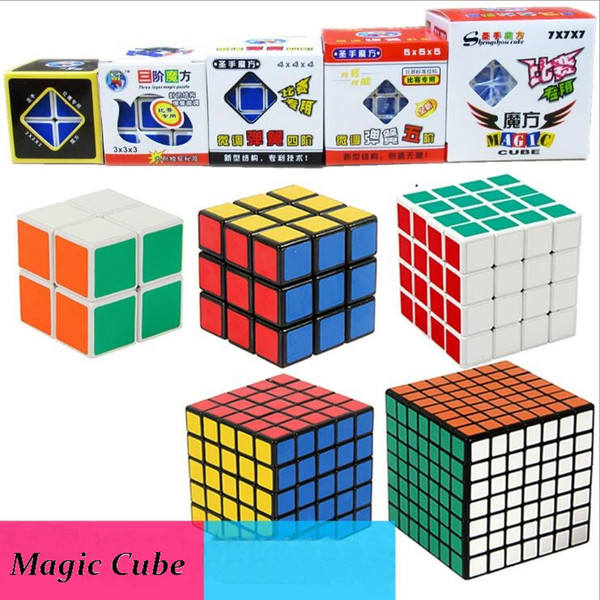 SHENGSHOU Magic Cube Professional Puzzle Square Cube Stickerless Cube Magic Game Educational Neo Speed Toys For Children