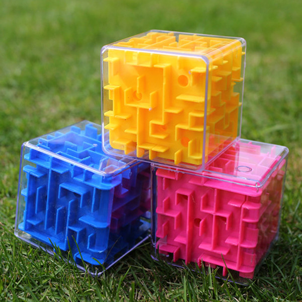 3D Stereo Courage Maze Toys 3-7 year old children puzzle break through the maze of cube squares selling toys