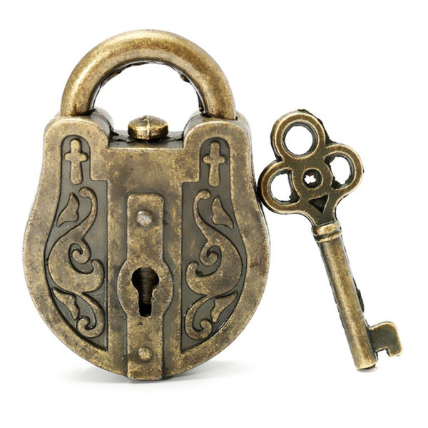 Vintage Metal Lock Key Puzzle Toy Educational Toys for Children Adult Mind Brain Teaser Magic Cubes Puzzle Educational Toy