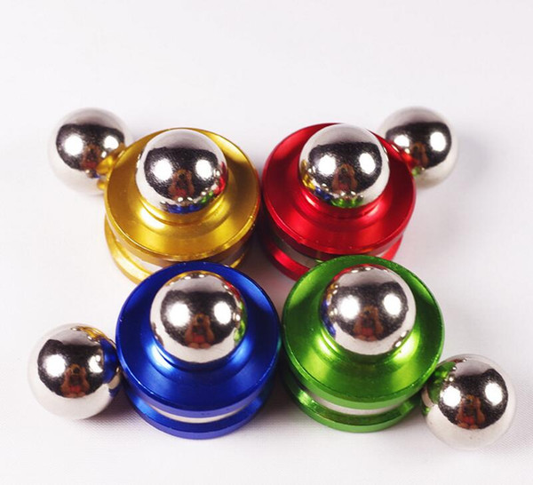 Orbiter Spinner with Steel Balls Neodymium Magnets 4 Colors SUS Hand Spinner EDC Novelty Fidget Spinner Decompression Toys