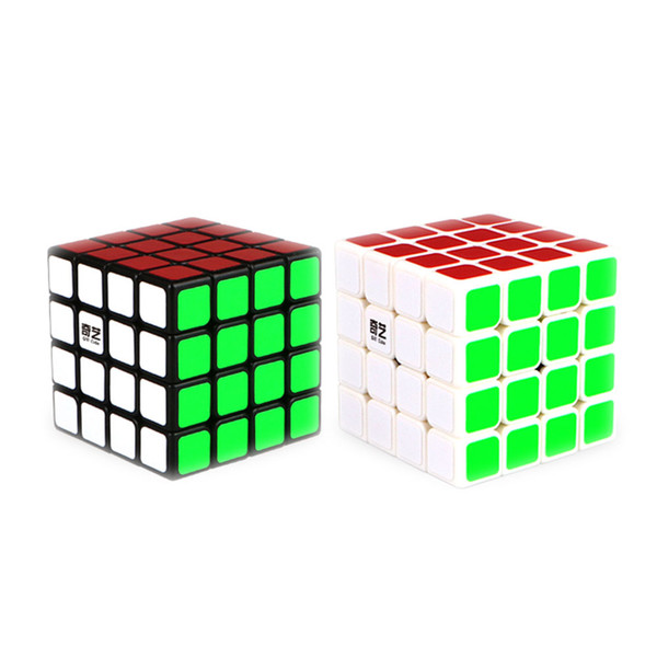 QiYi QiYuan 4X4X4 Rubics Magic Cube Professional Speed Square Cube Puzzle Cube With Stickers Kids Brain Teaser Cubo Magico Toys