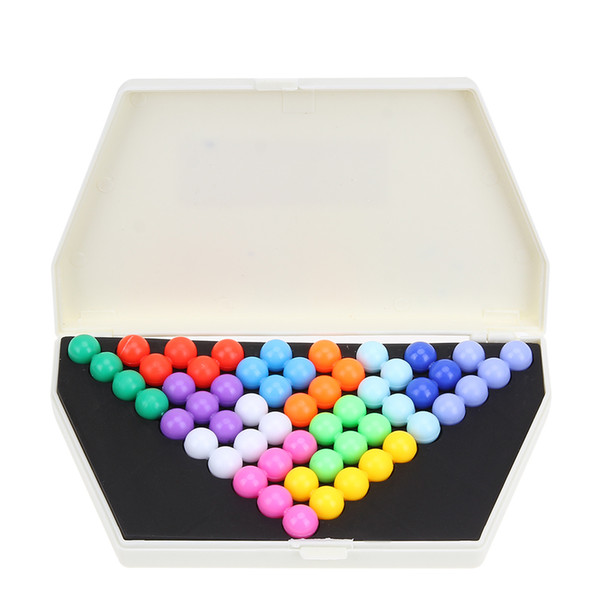 educational toys IQ Puzzle Pyramid Beads Plate IQ Pearl Logic Mind Games Brain Teaser Educational Toys for Children Christmas Gift