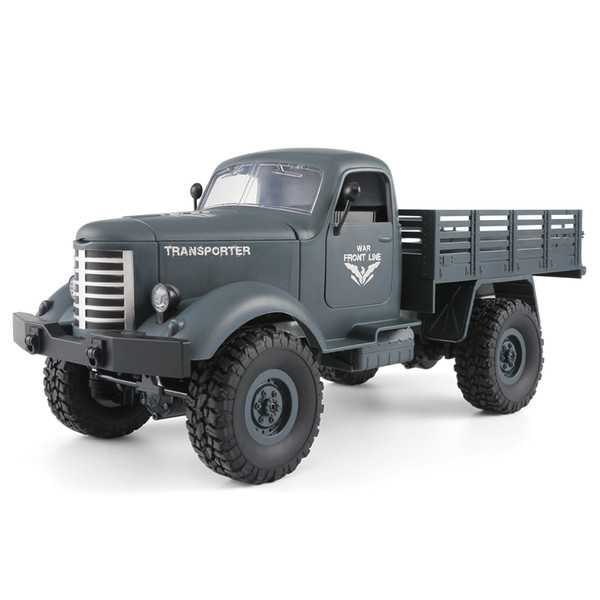 wholesale Q61 RC Cars 1:16 2.4G Remote Control Car Toys 4WD Tracked Off-Road Military Truck Car Remote Control Car RTR