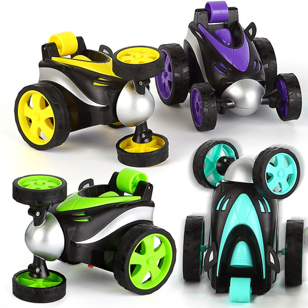 Remote Control Car Creative Rotating High Speed Stunt Car Racer Car Novelty Toy for Kid