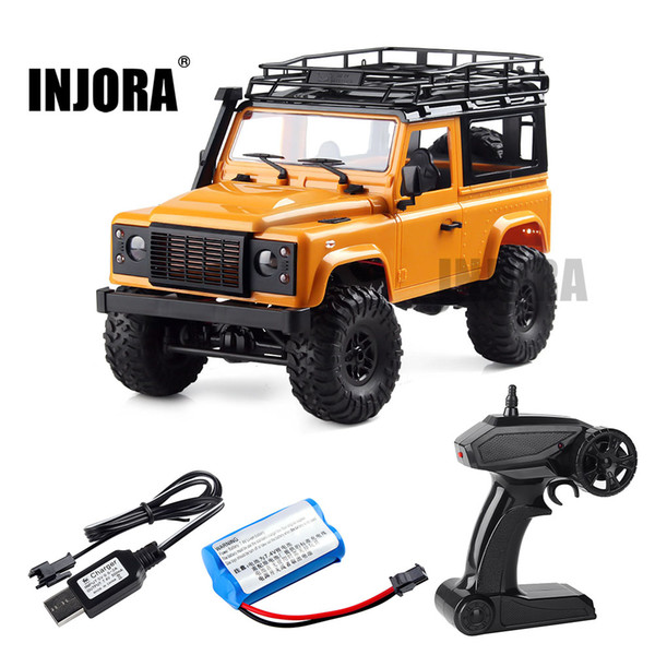 1:12 Scale MN Model RTR Version RC Car 2.4G 4WD MN-90K MN-91K RC Rock Crawler D90 Defender Pickup Remote Control Truck Toys