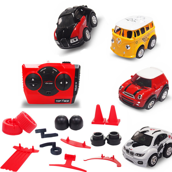 Meibeile Mini Cute Cartoon Acceleration Remote Control Rc Stunt Car With Accessories Best Xmas Gift For Kid Boy Over 6 Years