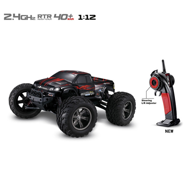 Remote controlled car machine toy furious 35+MPH 1/12 Scale RC Car 2.4Ghz 2WD High Speed Remote Controlled TRACK Red D300122