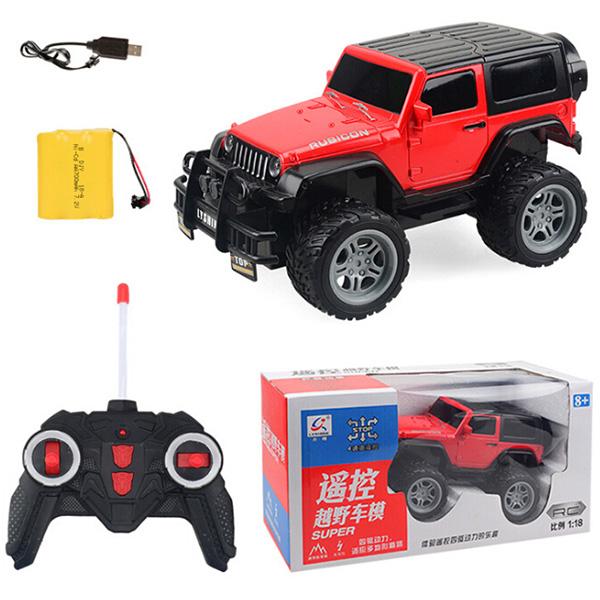 1:18 Children Electric Charging Remote Control Car RC Cars With 3.6V 700mAh Battery Remote Control Toys Wirh Textured Tires