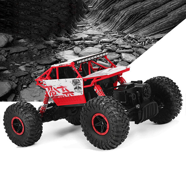 Original Rc Car 4wd 2 .4ghz Rc Car Toys Rally Climbing Car 4x4 Double Motors Bigfoot Remote Control Model Off -Road Vehicle