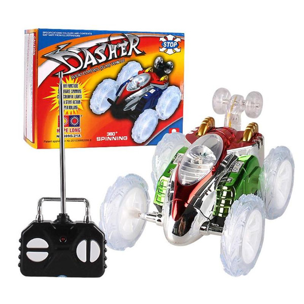 4 Channels Radio RC Stunt Car Toy Electric Dancing Drift Rotating Vehicle