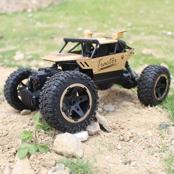 Topekia 1:10 RC Car 4WD 2.4GHz Rock climbing Car 4x4 Double Motors Bigfoot Car Remote Control Model Off-Road Vehicle Toy