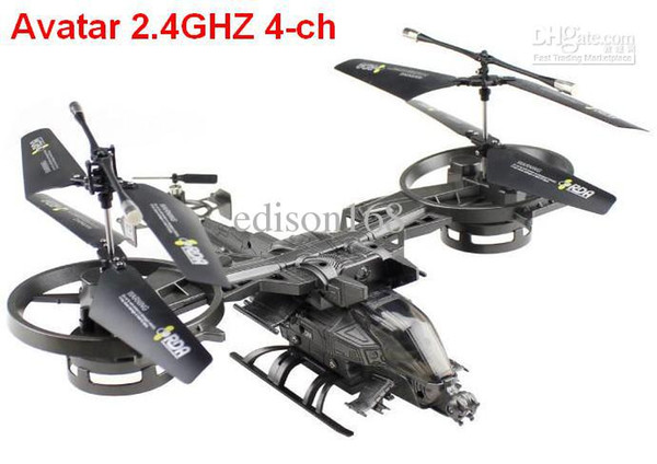 New Arrivals ATTOP YD711 Avatar 2.4G 4ch remote control helicopter GYRO YD-711 rc helicopter children kid toy gift