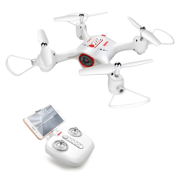 emote Control Toys Helicopters SYMA X23W Quadrocopter FPV Wifi Real time Transmission Headless Model RC Helicopter Mini Drone with Camer...