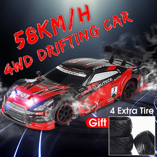 RC Car For GTR/Lexus 4WD Drift Racing Car Championship 2.4G Off Road Radio Remote Control Vehicle Electronic Hobby Toys