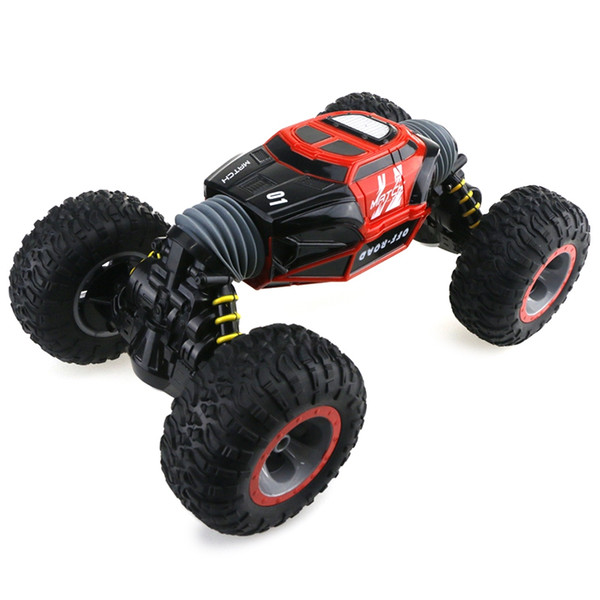 1/16 Double-sided 4WD RC Stunt Car with Remote Controller for Fun Drive Bigfoot Car Remote Control Model Off-Road Vehicle RC Car