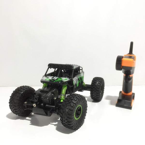 Four-drive climbing SUV mountain bigfoot remote control vehicle model 1:18 cross-road children's toy