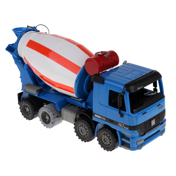 Cement Mixing Truck Engineering Vehicle Model Kids Collection Toy Gift