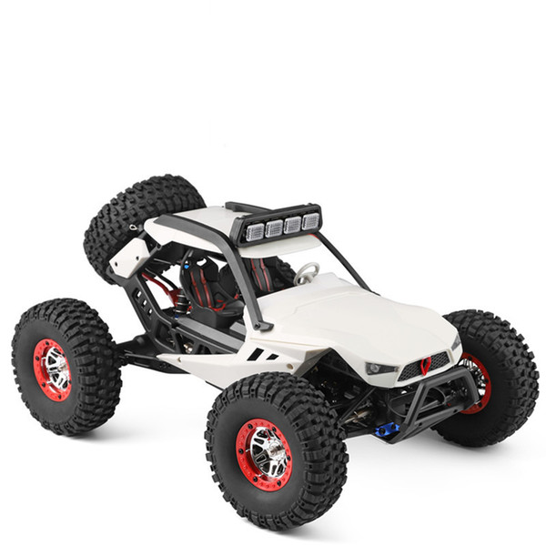 1:12 Remote Control Electric Four-wheel Climbing Vehicle with LED Light High Speed Off-road Vehicle Toys