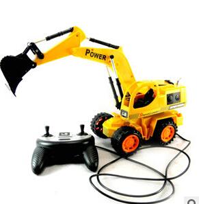 Remote control toy truck excavator electric toy car