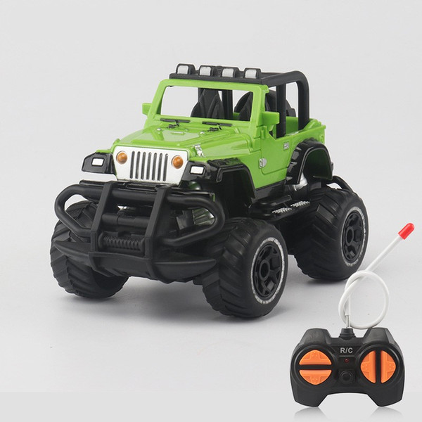 1:43 Mini Four Links Jeep Remote Control Car Portable Cars Model Children Simulation Cross Country Toys 15 8ae W