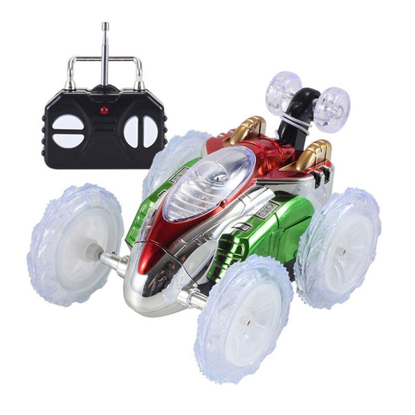 360 Tumbling Electric Controlled RC Stunt Dancing Car RC Car Flashing Light Dasher Vehicle For Kids RC Car