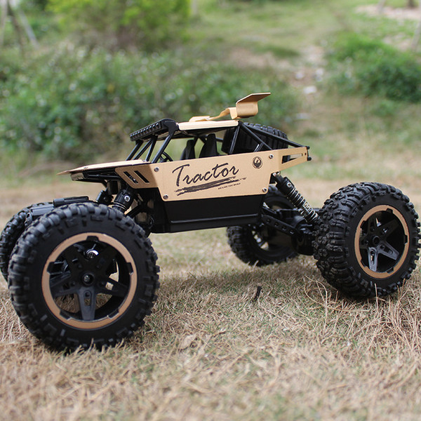 2.4 G Remote control car climbing off-road vehicle professional Bigfoot car charging children's toy 1:18 alloy