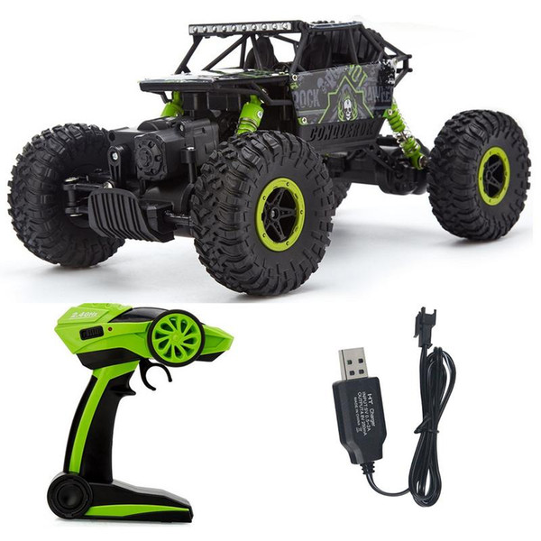 HB-P1803 2.4G Remote Control Car Four-wheel Drive High-speed Climbing Car Remote Control Off-road Vehicle 1:18 4WD Racing Car