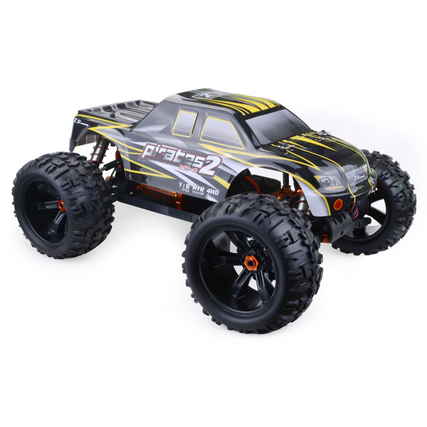 ZD Racing 9116 - V3 Monster Truck DIY Frame Kit Version RC Cars Remote Control Toys With Adjustable Oil Pressure Shock Absorber