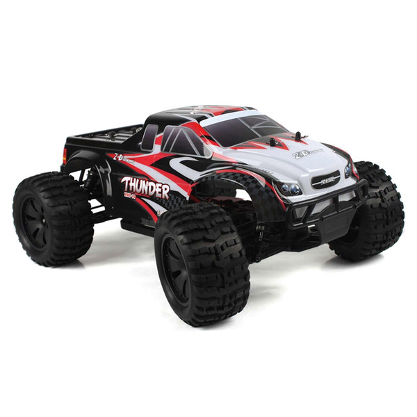 ZD Racing 10427 - S 1:10 Big Foot RC Truck RTR 2.4GHz 4WD Splashproof 45A ESC 3.5kg High-torque Servo Drive Bigfoot RC Truck