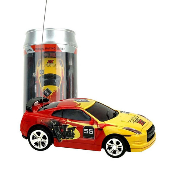 2010b 1/58Coke Can Mini Car RC Cars Collection Radio Controlled Cars Machines JST Plug Remote Control Toys For Boys Kids Gifts