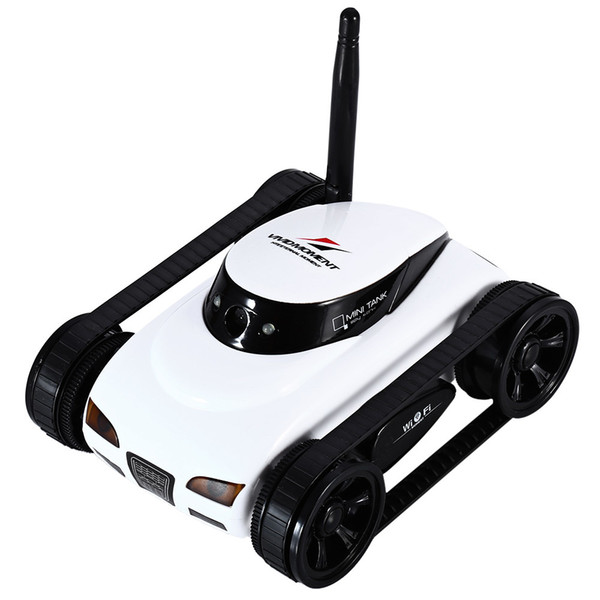 wholesale RC Tank 777 - 270 Tank Car WIFI 0.3MP HD Camera Remote Control Toys For IOS System RC Devices With Light Best Boys Gift