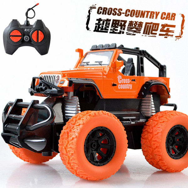 Children's toy remote control car factory direct sales wireless remote control off-road vehicle four-way remote control toy car