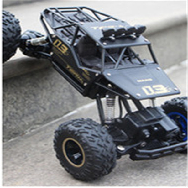 alloy remote controlled toy car, crash-resistant stunt buggy, 2.4G four-wheel drive climbing Bigfoot racing K0368