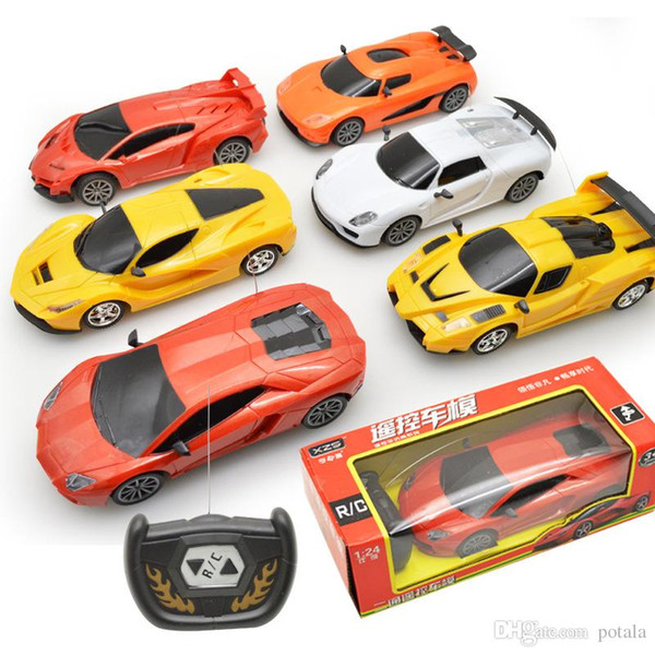 1:24 Remote Control 2CH RC Car Electric Mini with LED Lights Toys Funny kids Toys Party Radio Controlled Cars Licensed Retail Box Packages