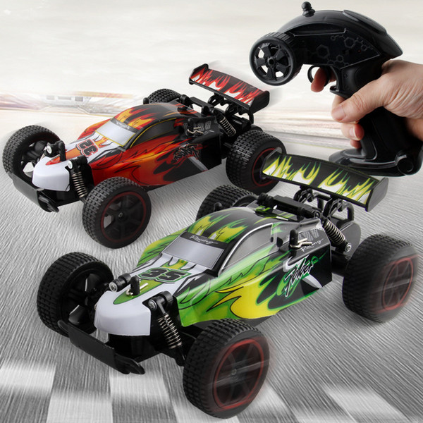 2.4G wireless remote control racing car 1:18 charging high-speed off-road climbing remote control car high-speed car model toy