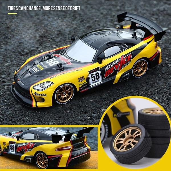 Drift Racing RC Car GTR model 4WD 2.4G Off Road Rockster Remote Control Vehicle Electronic Hobby Toys T200115