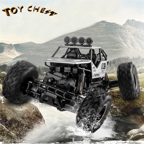 TOY CHEST 1:16 Alloy Four-wheel Suspension Drive Remote Control Toy Buggies Two Colors For Big Kids