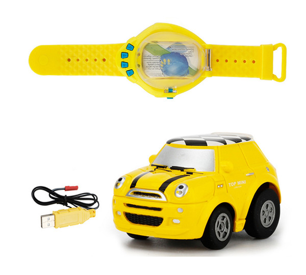 2018new Kids mini Remote Control Car and watch Toy School