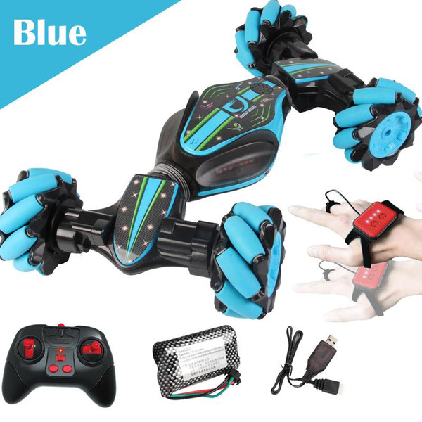 Boys Wirless RC Car Toys Dancing Spinning Car Boys Stunt Dump Remote Control Gesture Sensitive Twist Car Auto Kids Toys Gift Package 2315