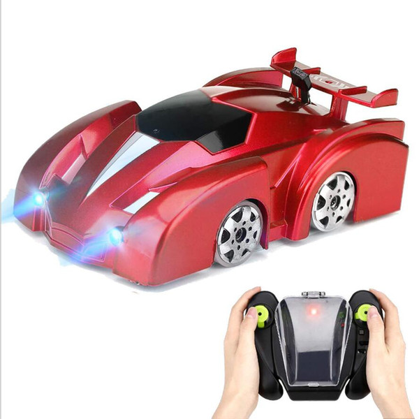 360-degree Stunt lights high-speed rotating four-channel children remote control toys stunt climbing car children gifts Christmas toys