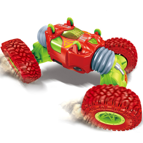 Popular 2.4G four-drive climbing and twisting vehicle remote control deformable vehicle boy charging toy